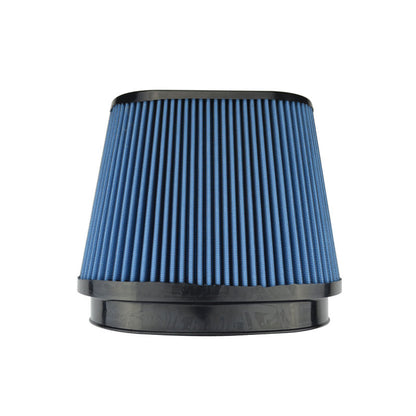 Injen  AMSOIL Ea Nanofiber Dry Air Filter - 8 1/2 Oval Filter 9 1/2Base X-1023-BB Photo - Primary