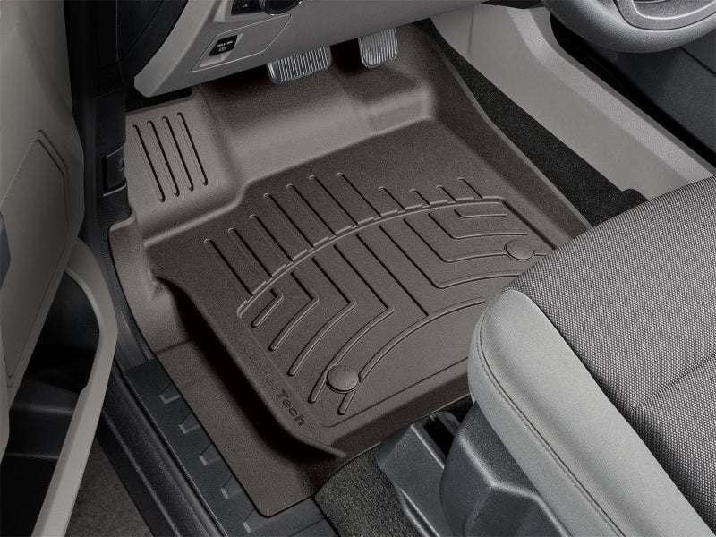 WeatherTech 2018+ Chevrolet Traverse (w/Bench 2nd Row) Front FloorLiner HP - Cocoa 4712281IM 4712281IM Photo - Primary
