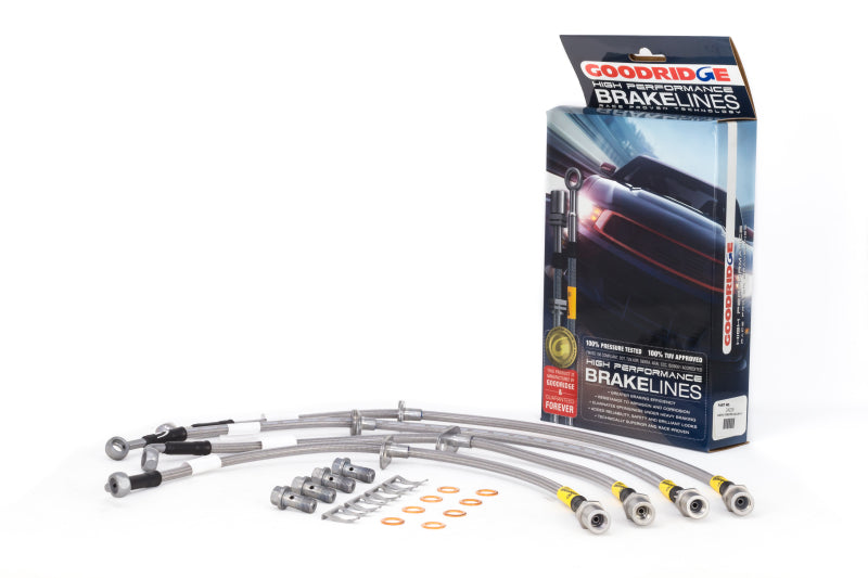 Goodridge 13-15 Subaru Crosstrek XV (All Models) SS Brake Line Kit 24229 24229 Photo - Primary