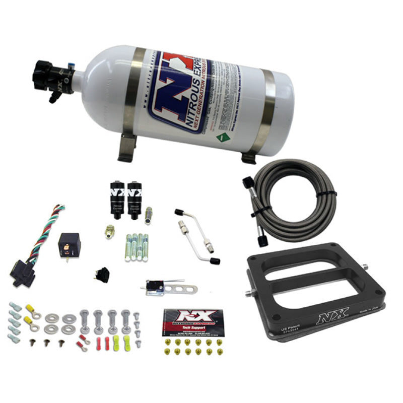 Nitrous Express Dominator Hitman Plus Nitrous Kit (50-200HP) w/10lb Bottle 40071-10 40071-10 Photo - Primary