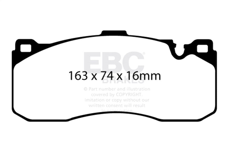 EBC Disc Brake Pad Set DP41995R Photo - Primary