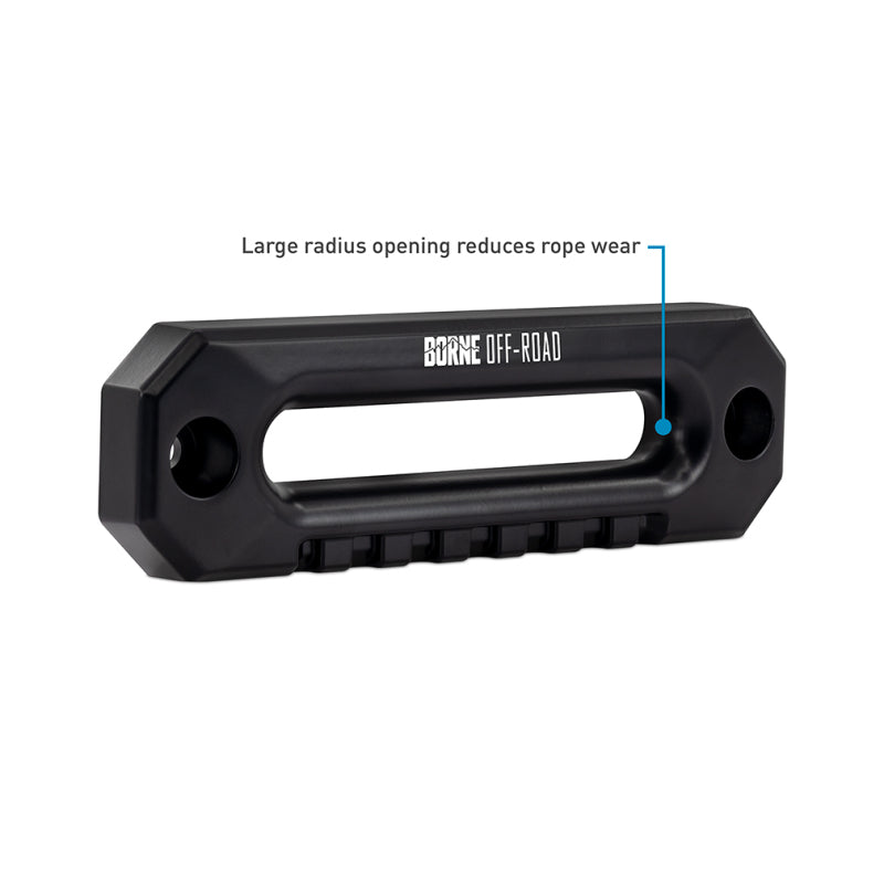 Borne Off-Road Hawse Fairlead - Black BNWN-HFL-01BK BNWN-HFL-01BK Photo - Primary
