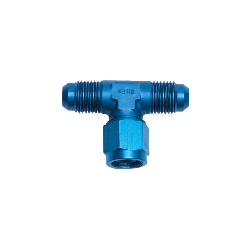 Russell -8 AN AN Tee - Female AN On Side (Blue Finish) 614308 Photo - Primary
