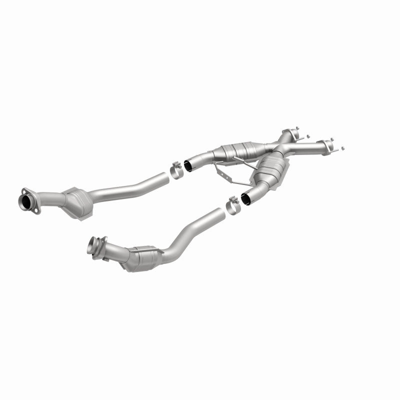 MagnaFlow Ford Mustang Standard Grade Federal / EPA Compliant Direct-Fit Catalytic Converter 93333 360 Degree Image Set