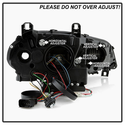 Spyder BMW X5 E70 07-10 Xenon/HID AFS High-Power LED Headlights - Black PRO-YD-BMWE7007AFSHIDAP-BK 5088239 5088239 Photo - Unmounted