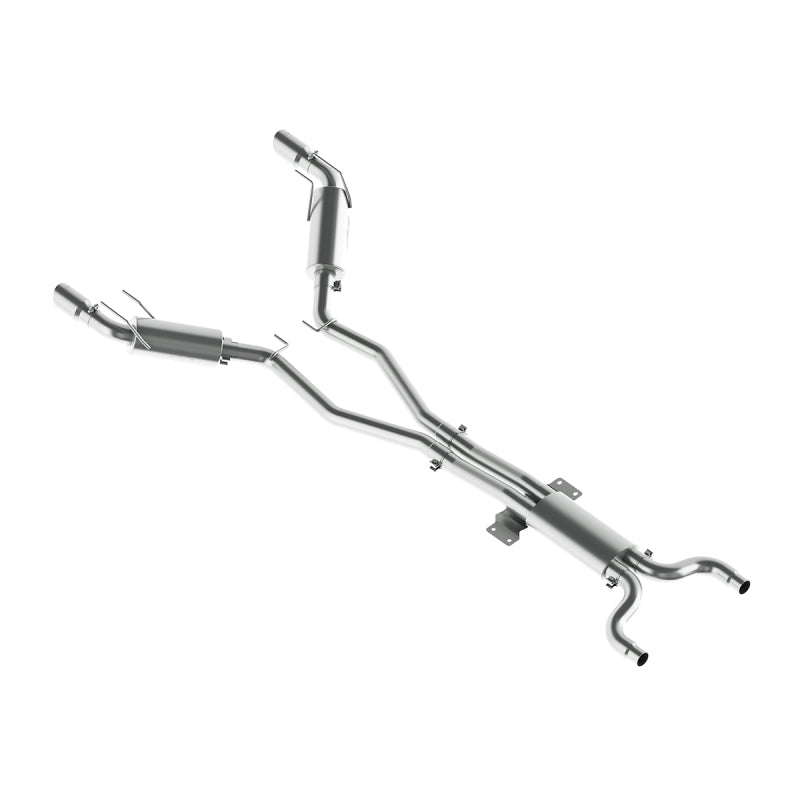 MBRP 2010 Chev Camaro V8 6.2L Automatic (L99) 3 Dual Cat Back Round Tips S7024409 Photo - Primary