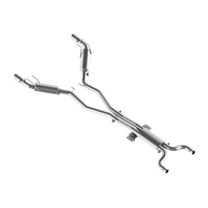 MBRP 2010 Chev Camaro V8 6.2L Automatic (L99) 3 Dual Cat Back Round Tips S7024409 Photo - Primary