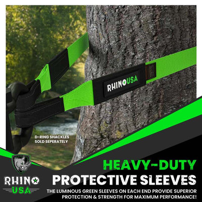 Rhino USA Recovery Tree Saver Strap 3Inx8Ft (Green) RG-TS3X8-GRN RG-TS3X8-GRN User 2