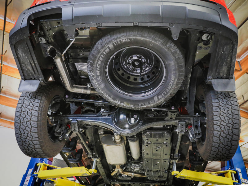 aFe 23-24 Toyota Sequoia V6 3.4L Vulcan Series 2-1/2in to 3in 304 SS Cat-Back Exhaust System 49-36069 49-36069 Photo - Mounted