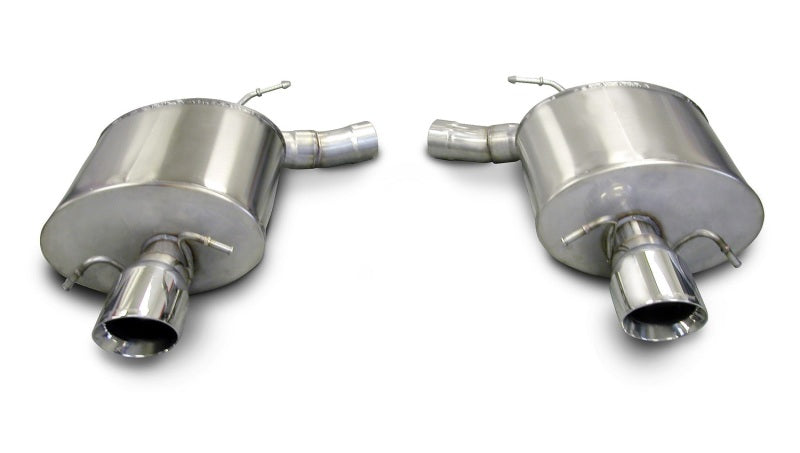 Corsa Performance 09-13 Cadillac CTS Sedan V 6.2L V8 Polished Touring Axle-Back Exhaust 14940 Photo - Primary