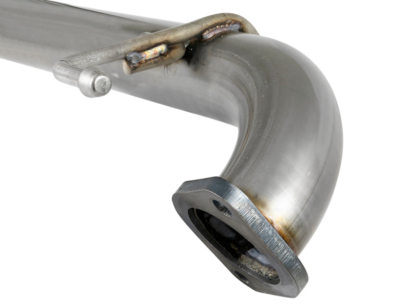aFe Takeda 2.5in 304 SS Axle-Back Exhaust System 18-19 Subaru Crosstrek H4 2.0L 49-36802 49-36802 Photo - Unmounted