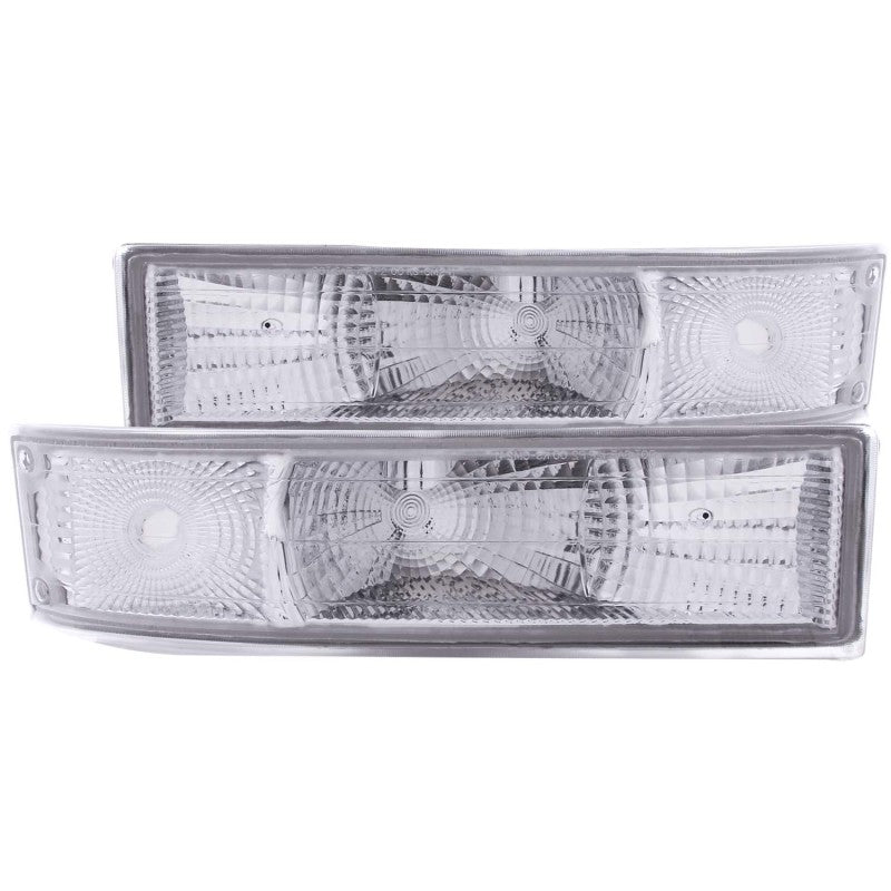 Anzo 1995-2005 Chevrolet Astro Van Euro Parking Lights Chrome 511027 Photo - Primary