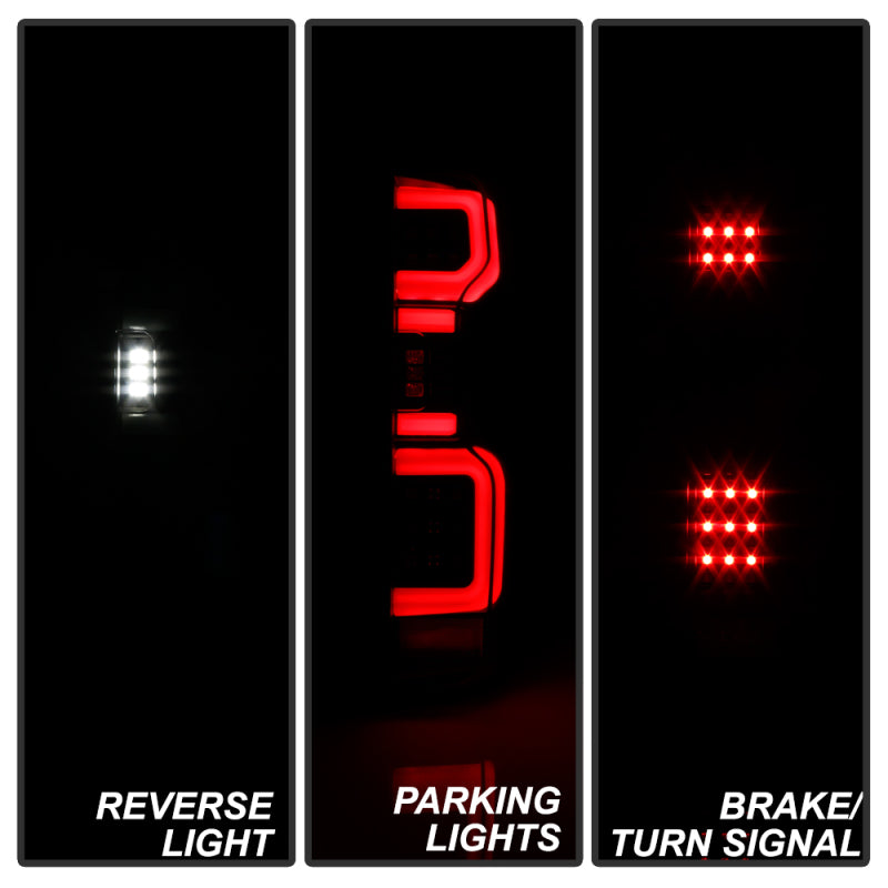 Spyder Chevy Silverado 19-20 LED Tail Light Black ALT-YD-CS19HAL-BK 5087256 5087256 User 6
