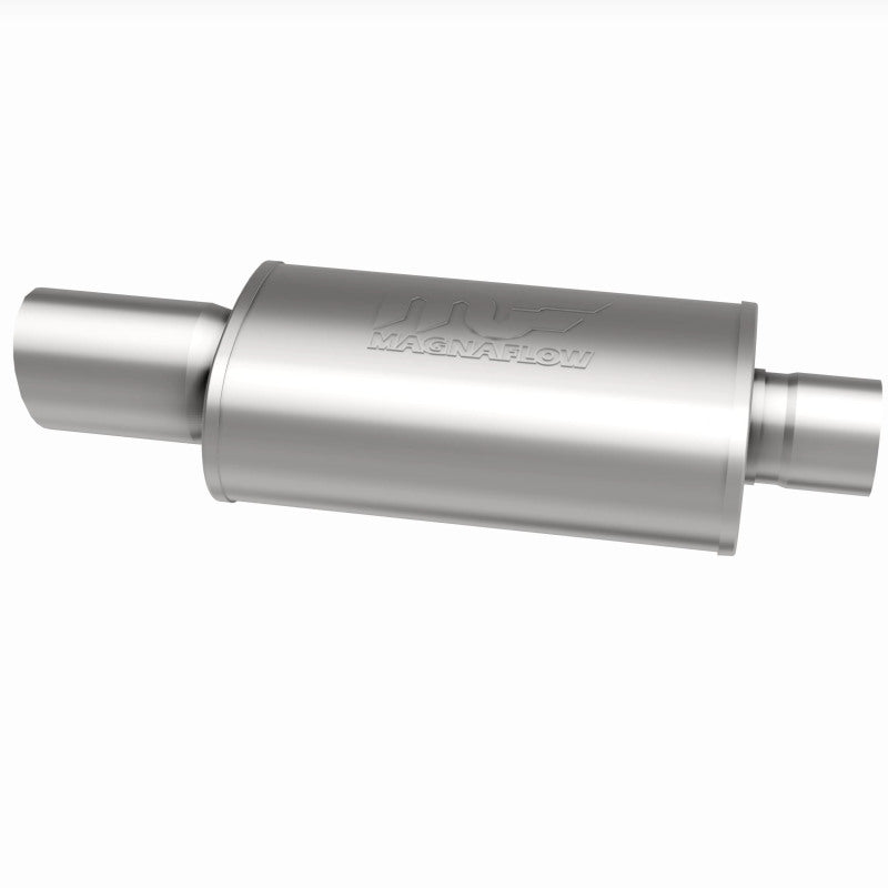 MagnaFlow 5" X 8" Oval Center/Center Performance Muffler With Tip 14834 360 Degree Image Set