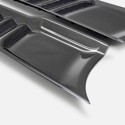 Anderson Composites 2021 Dodge RAM TRX Carbon Fiber Hood Vents - Type OE AC-HV21DGTRX AC-HV21DGTRX User 1