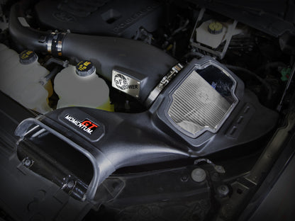aFe POWER Momentum GT Pro Dry S Intake System 21-22 Ford F-150 V6-3.5L (tt) PowerBoost 50-70099D 50-70099D Photo - Mounted