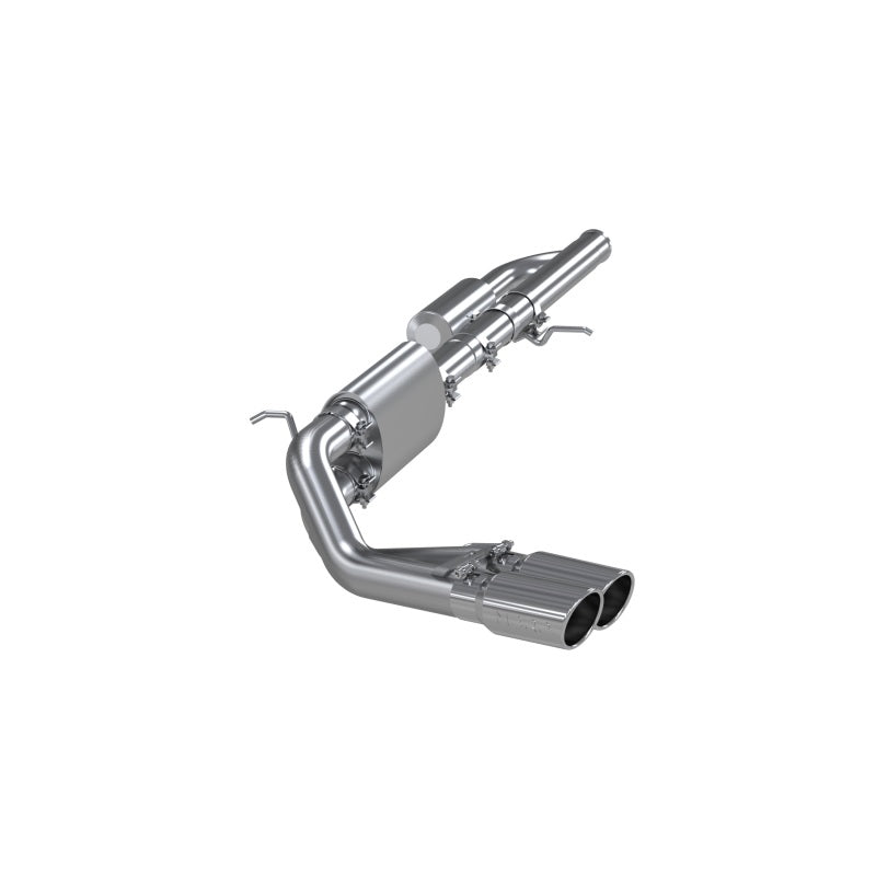 MBRP 09+ Chevrolet Silverado 1500 3in Cat Back Pre-Axle Dual Outlet w/ 4in S5081AL Photo - Primary