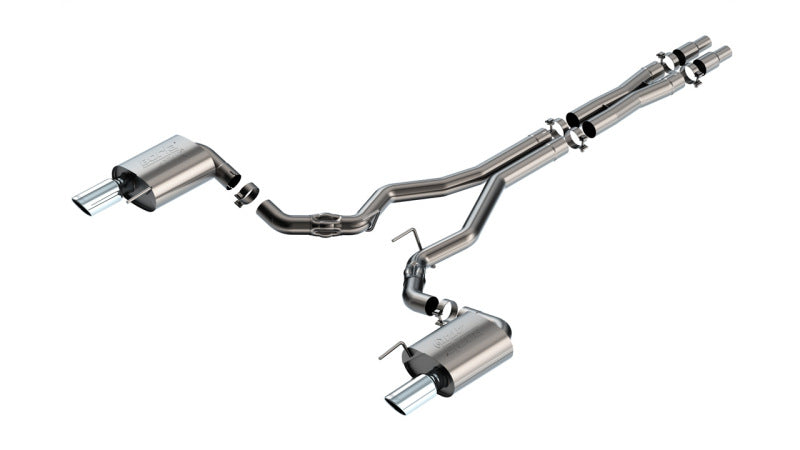 Borla 2024 Ford Mustang GT 5.0L V8 w/o Active Exhaust ATAK Cat-Back Exhaust System 140961 140961 Photo - Primary