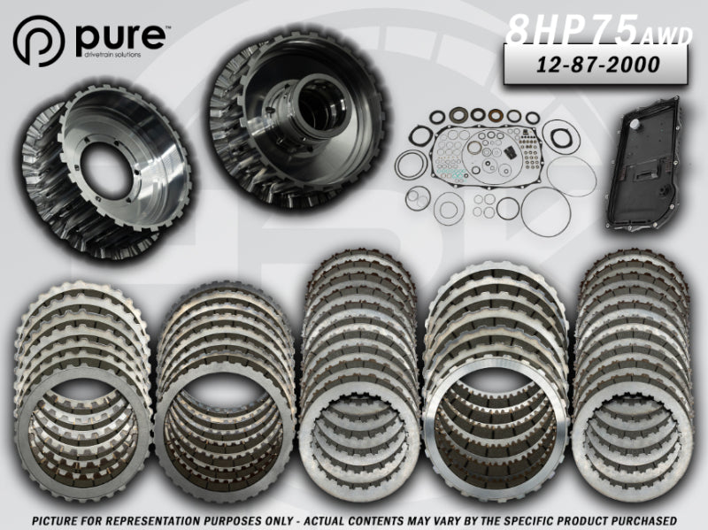 Pure Drivetrain Solutions PDS Trans Hard Parts Kit - Stage 2 Drivetrain Transmission Rebuild Kits main image