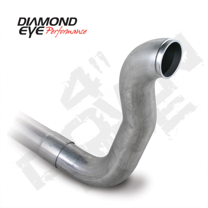 Diamond Eye Performance Diamond Eye DWNP 4in TB SGL W/ HX40 FLANGE AL DODGE 5.9L 2500/3500 89-93 4X4 ONLY 220105 220105 Photo - Primary