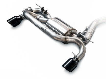 AWE Tuning BMW F22 M235i / M240i Touring Edition Axle-Back Exhaust - Diamond Black Tips (102mm) 3010-33034 3010-33034 Photo - Primary