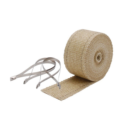 DEI Exhaust Wrap Kit - Pipe Wrap and Locking Tie - Tan 10122 10122 Photo - Primary