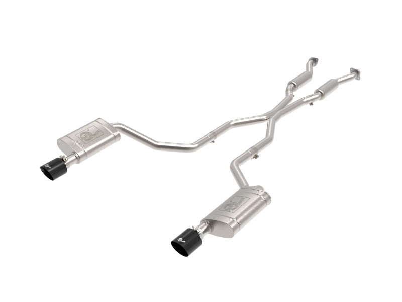 aFe 11-21 Dodge Durango V6-3.6L / V8-5.7L MACH Force-Xp 304 SS Cat-Back Exhaust System w/ Black Tip 49-32086-B 49-32086-B Photo - Primary