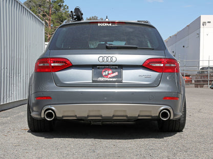 aFe MACH Force-Xp 13-16 Audi Allroad L4 SS Cat-Back Exhaust w/ PolishedTips 49-36438-P 49-36438-P Photo - Mounted