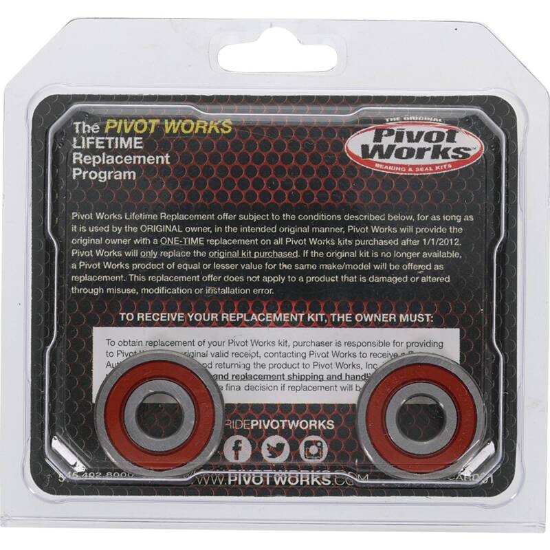Pivot Works Hyosung, Suzuki Wheel Bearing Kit Premium Bearings 25-1138-P 25-1138-P Photo - Primary