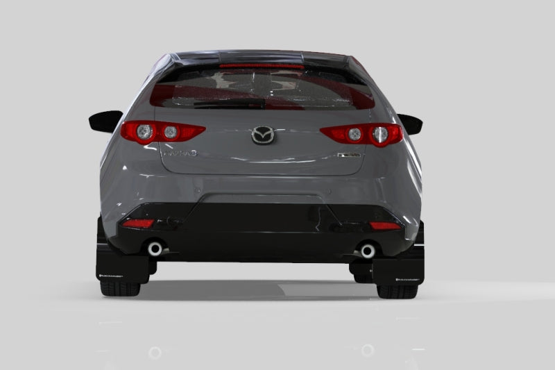 Rally Armor 2019+ Mazda3 GT Sport Hatch UR White Mud Flap w/ Black Logo MF61-UR-WH/BLK MF61-UR-WH/BLK User 3