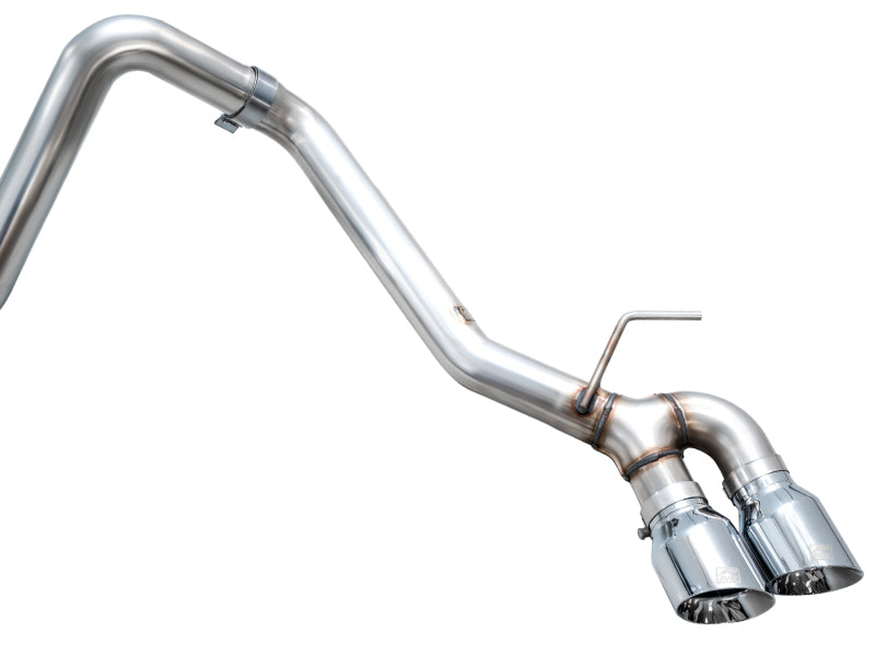 AWE Tuning AWE Exhaust for 4th Gen Toyota Tacoma Dual Chrome Silver Tips 3015-32254 3015-32254 Photo - out of package