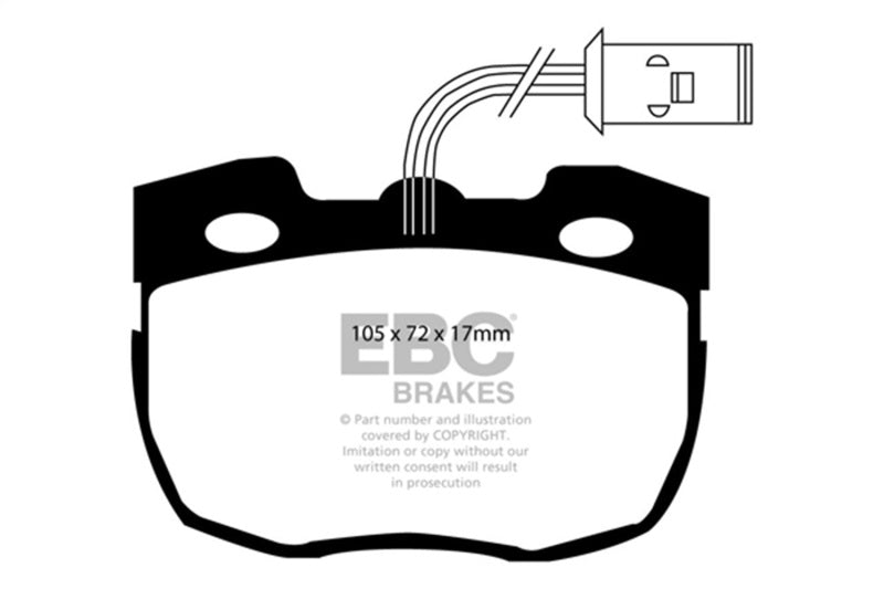 EBC Disc Brake Pad Set DP6814 Photo - Primary