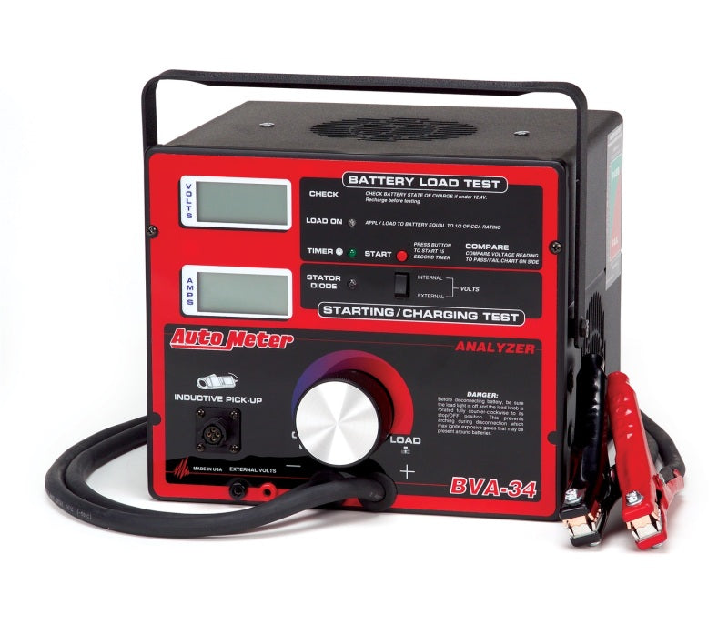 Autometer Charging System Analyzer / Battery Tester BVA-34 BVA-34 User 2