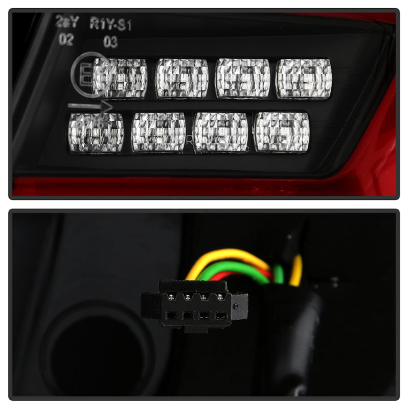 SPYDER 11-17 BMW 5 Series F10 F18 M5  Sequential Turn Signal LED Tail Light - BK ALT-YD-BMWF1011-BK 5088512 5088512 User 3