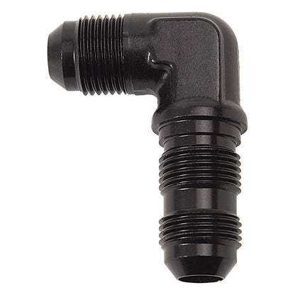 Russell -8 AN 90° Flare Bulkhead Adapter (Black Finish) 661263 Photo - Primary