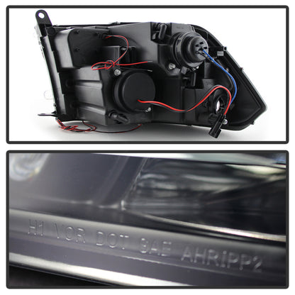 Spyder Dodge Ram 1500 09-14 Projector Headlights Halogen- LED Halo LED - Blk Smke PRO-YD-DR09-HL-BSM 5078407 5078407 User 1