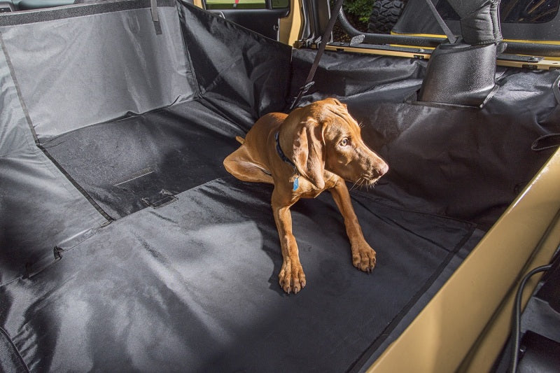 Rugged Ridge C3 Cargo Cover,No Subwoofer;07-18 Jeep Wrangler JKU,4 Door 13260.01 Photo - Mounted