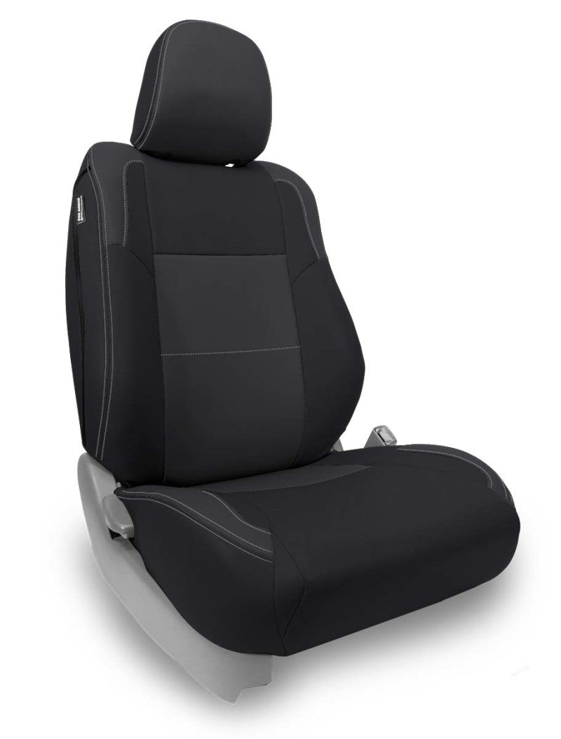 PRP Seats PRP 12-15 Toyota Tacoma Front Seat Covers/ Fold Flat Edition (Pair) - Black/Grey B050-03 B050-03 Photo - Primary