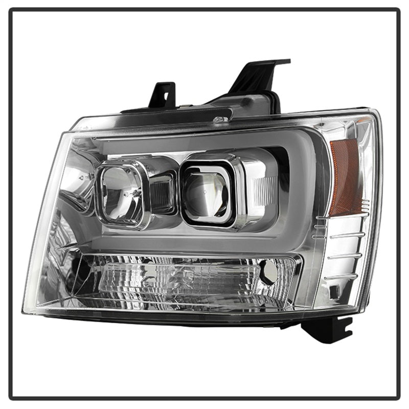 Spyder 07-14 Chevy Suburban/1500/2500/Tahoe V2 Projector Headlights Chrome PRO-YD-CSUB07V2-DRL-C 5082572 5082572 Photo - Unmounted