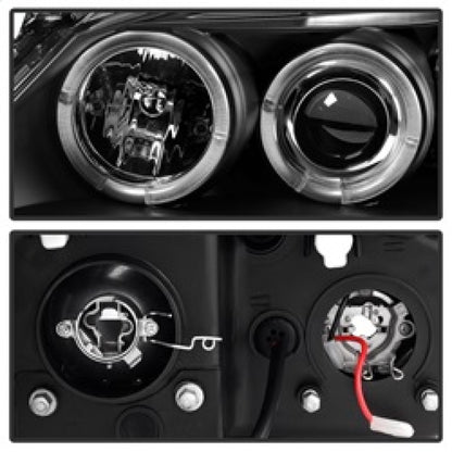 Spyder Pontiac G6 2/4DR 05-08 Projector Headlights LED Halo LED Blk PRO-YD-PG605-HL-BK 5011596 5011596 Photo - Unmounted