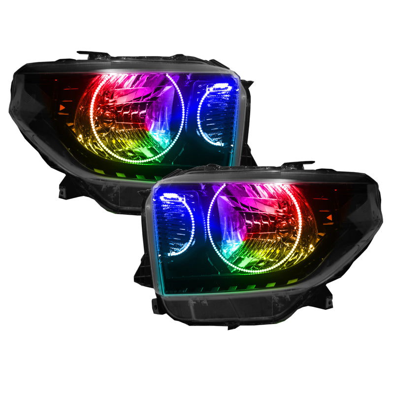 ORACLE Lighting Oracle 14-17 Toyota Tundra SMD HL - Dual Halo Kit - ColorSHIFT w/o Controller 7204-334 7204-334 User 4