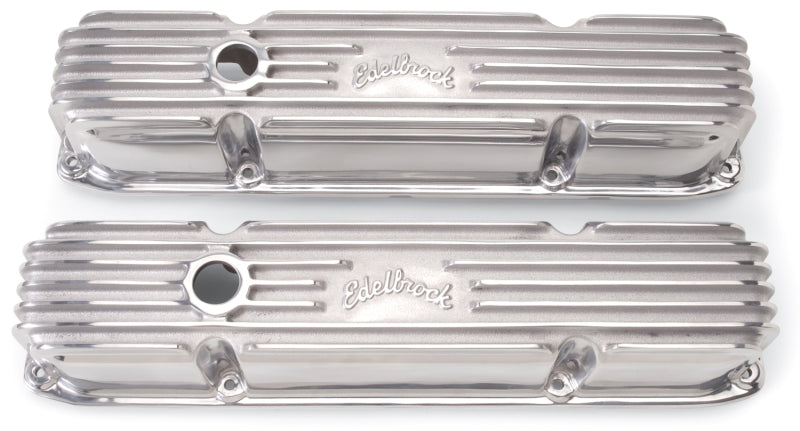 Edelbrock Valve Cover, Classic Series, Chrysler, 383/440 CID V8, Polshed 4192 Photo - Primary