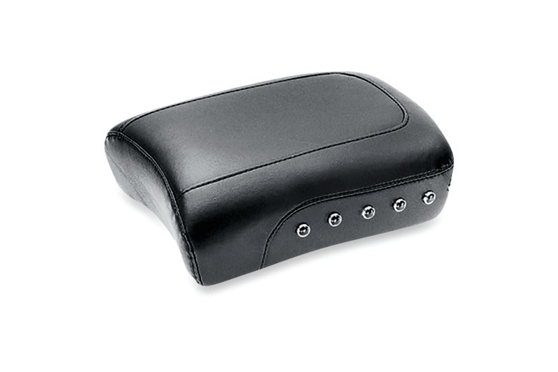 Mustang Motorcycle Mustang 08-21 Harley Electra Glide, Rd Glide,Rd King,Str Glide Touring Pass Seat w/ Studs -Black 75539 75539 Photo - Primary