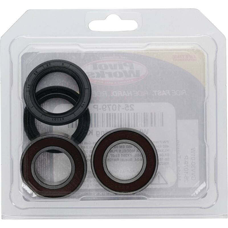 Pivot Works Gas-Gas, Kawasaki, Suzuki Wheel Bearing Kit Premium Bearings 25-1079-P 25-1079-P Photo - Primary