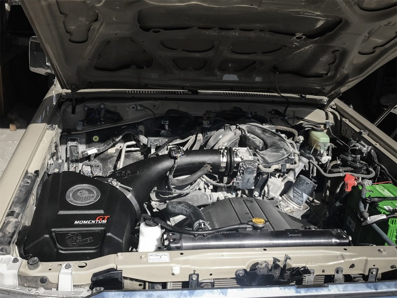 aFe Momentum GT Pro DRY S Cold Air Intake System Toyota Landcruiser 51-76008 Photo - Mounted