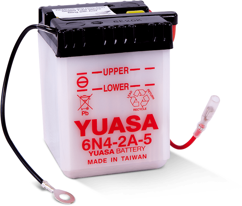 Yuasa Battery Yuasa 6N4-2A-5 Conventional 6 Volt Battery YUAM2645A