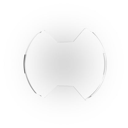 KC HiLiTES SlimLite 8in. LED Light Shield (Shield Only) - Clear 5207 5207 User 2