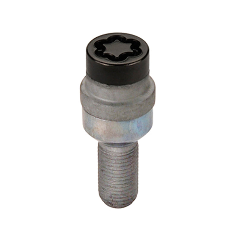 McGard Wheel Lock Bolt Set - 4pk. (Radius Seat) M14X1.5 / 17mm Hex / 28.2mm Shank Length - Black 28320 28320 Photo - Primary