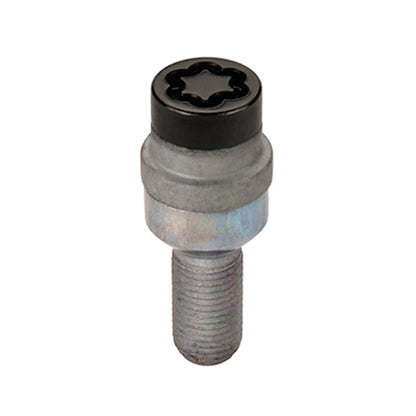 McGard Wheel Lock Bolt Set - 4pk. (Radius Seat) M14X1.5 / 17mm Hex / 28.2mm Shank Length - Black 28320 28320 Photo - Primary