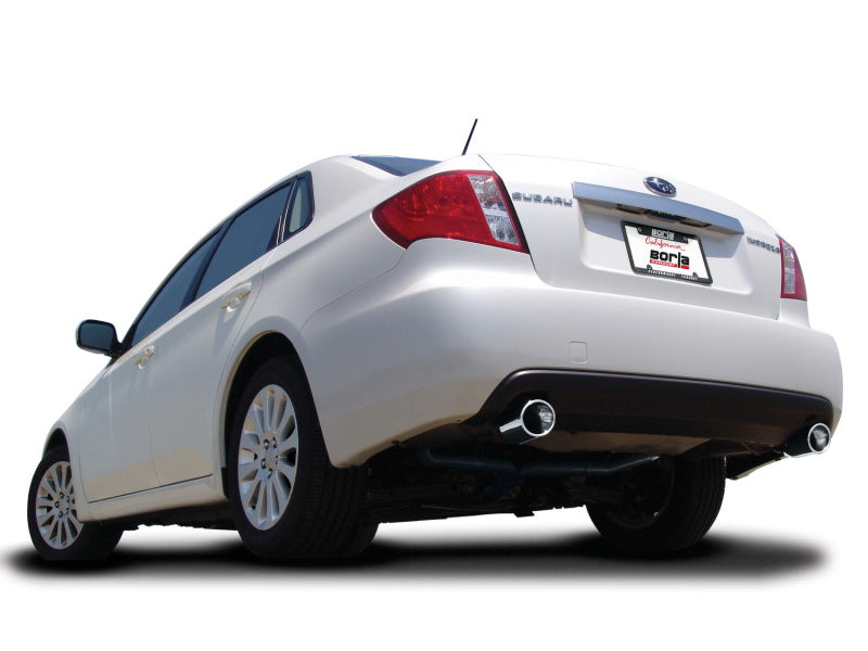 Borla 08-10 Subaru Impreza 2.5i Sedan 4DR SS Catback Exhaust 140324 140324 Photo - Close Up